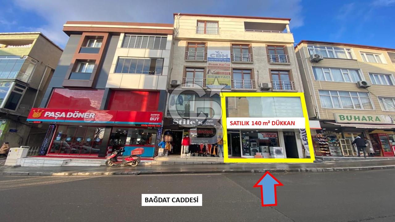 DİLOVASI BAĞDAT CADDESİ ÜZERİNDE SATILIK İSKANLI 140 m² DÜKKAN