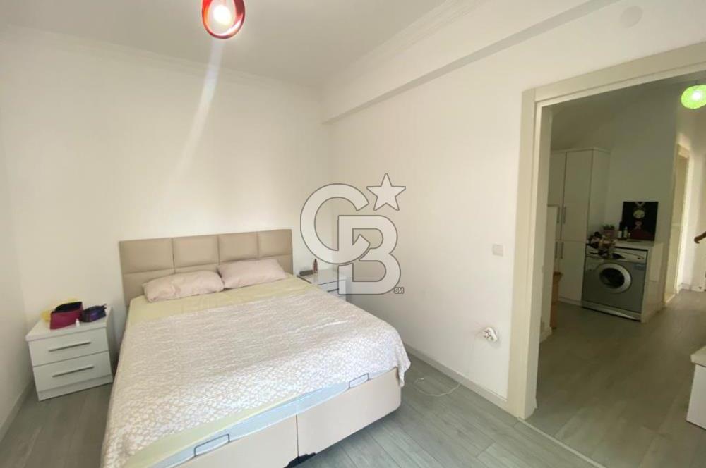 Fethiye deniz ve doğa manzaralı bahçe dubleksi