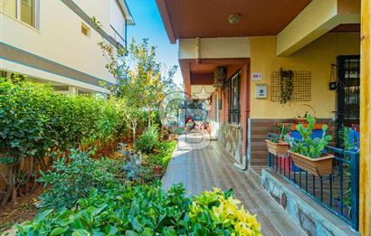 DÖŞEMEALTI MERKEZİ LOKASYONDA BAHÇELİ TRİPLEKS 4+1