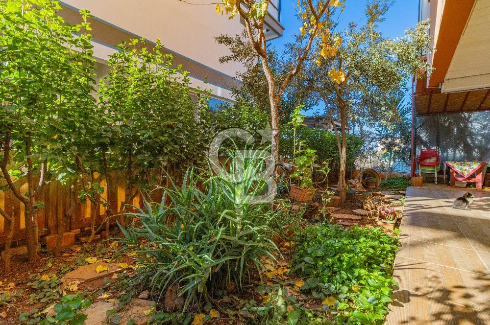 DÖŞEMEALTI MERKEZİ LOKASYONDA BAHÇELİ TRİPLEKS 4+1