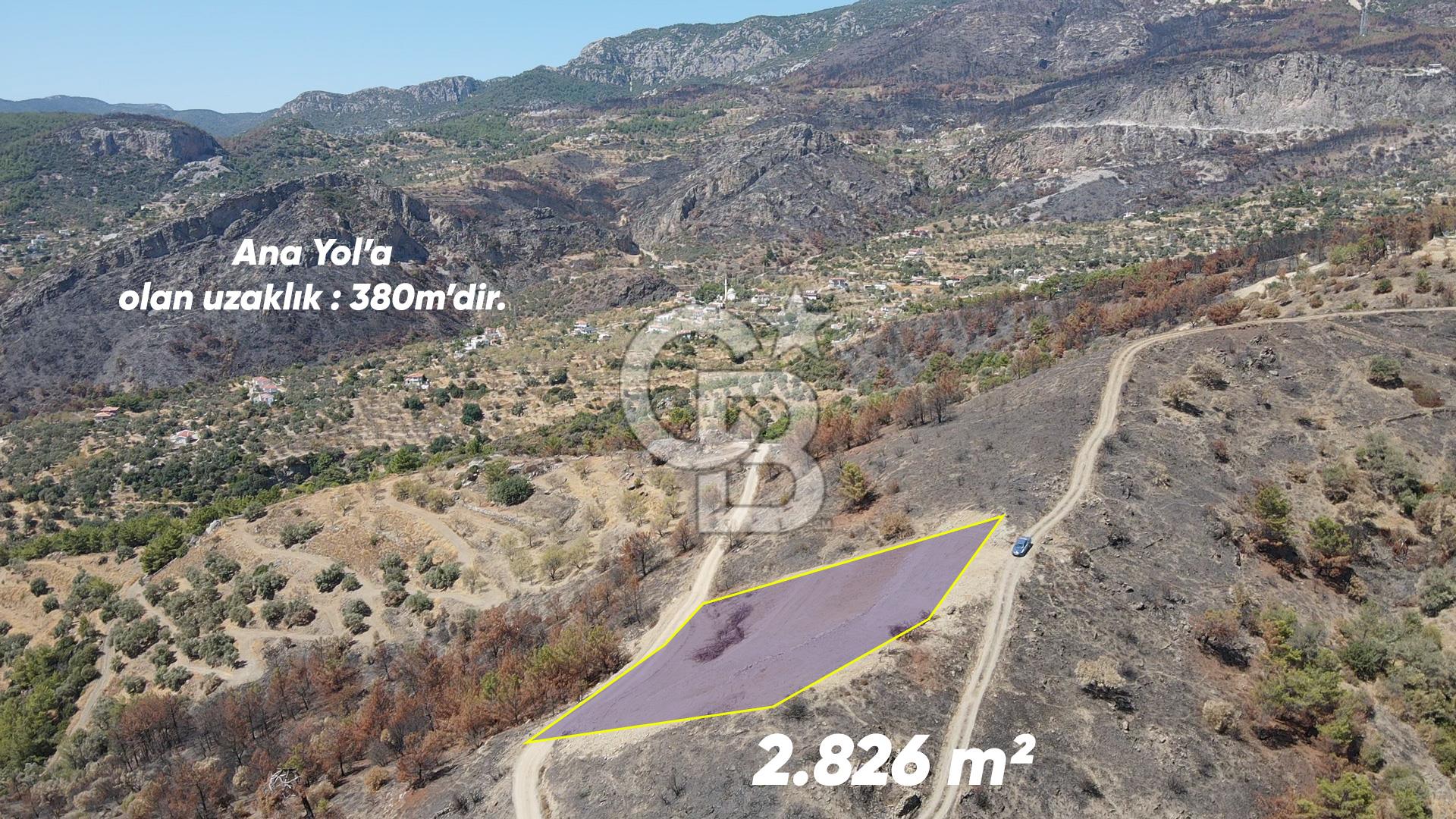 Mesudiye'de Kapanmaz Deniz Manzaralı Satılık Tarla