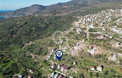 BİMEYKO'DA DENİZ VE ADALAR MANZARALI VİLLA İMARLI SATILIK ARSA