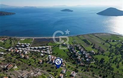 BİMEYKO'DA DENİZ VE ADALAR MANZARALI VİLLA İMARLI SATILIK ARSA