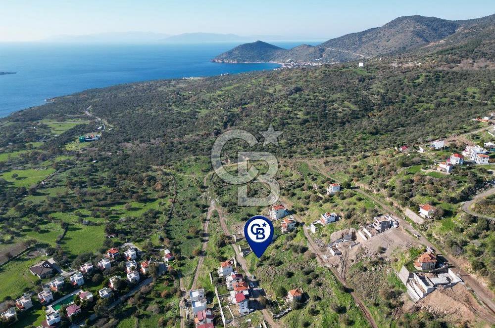 BİMEYKO'DA DENİZ VE ADALAR MANZARALI VİLLA İMARLI SATILIK ARSA