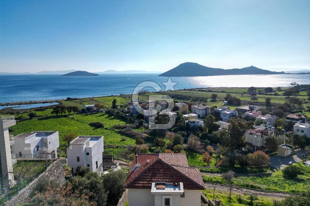 BİMEYKO'DA DENİZ VE ADALAR MANZARALI VİLLA İMARLI SATILIK ARSA