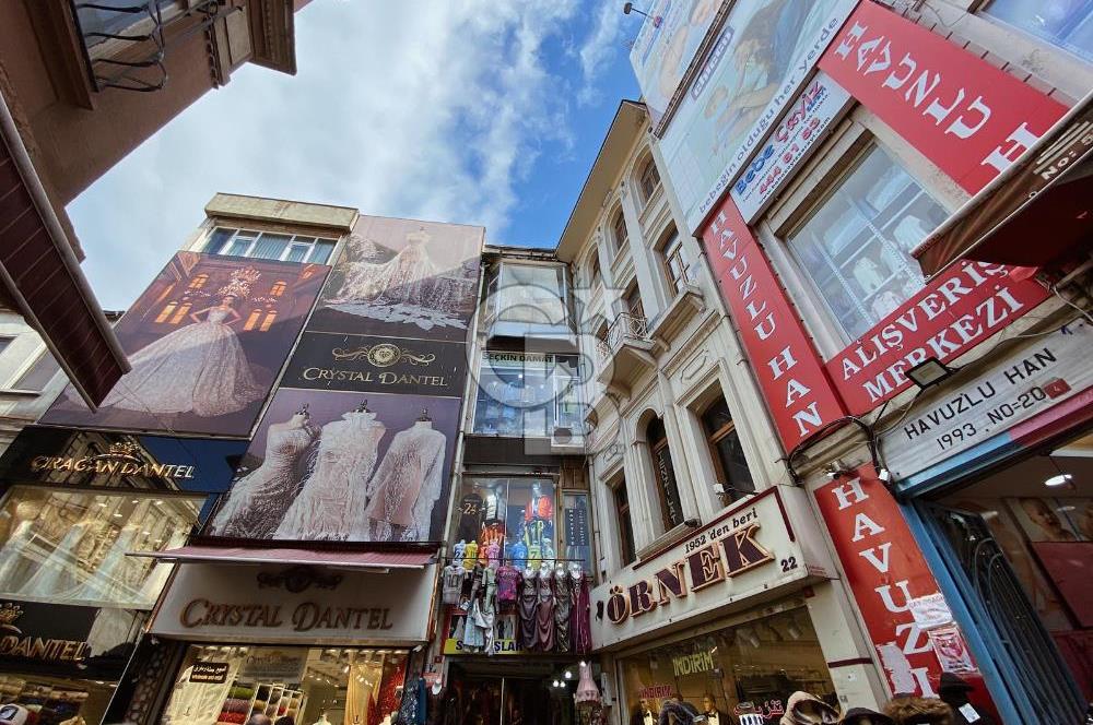 Eminönü Soybaşlar Han'da Kullanıma Hazır Kiralık Depo