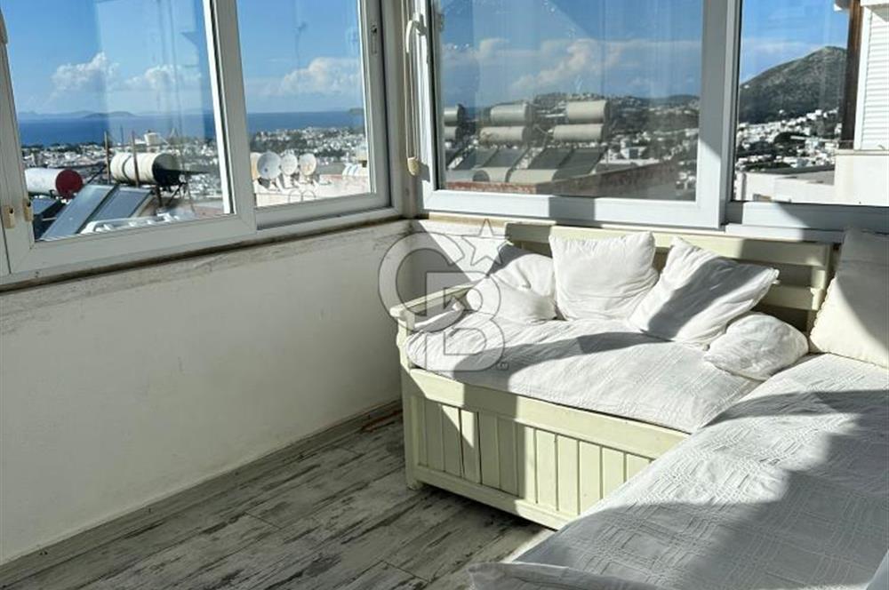 Turgutreis'te Kiralık Harika Deniz Manzaralı 2+1 Boş Daire