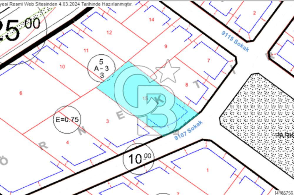 Göveçlik Mh. 1.181 M² İmarlı Satılık Arsa