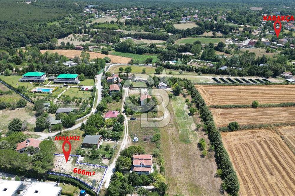 ÇATALCA KABAKÇA VİLLA BÖLGESİNDE 666 M2 FIRSAT ARSA
