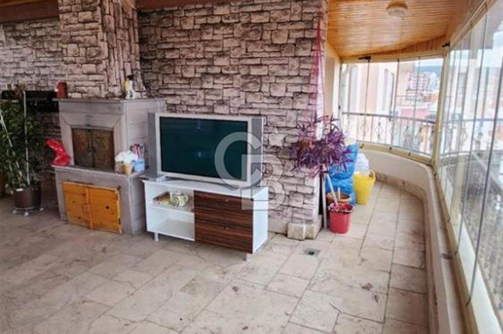 Karapınar mahallesi 6+1 manzaralı,kapalı teraslı dublex kiralık