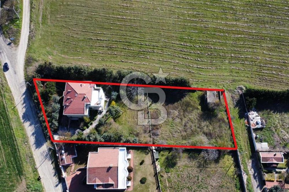 BÜYÜKÇEKMECE KUMBURGAZ'DA 3.363M² DENİZ MANZARALI VİLLA İMARLI