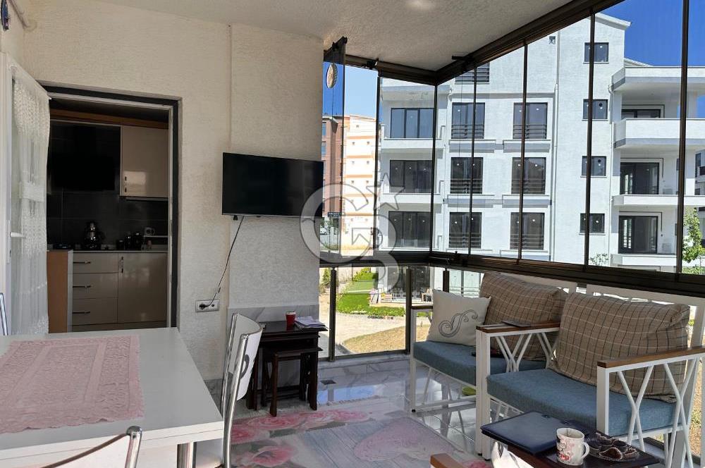 MUDANYA;HALİTPAŞA MAVİ YEŞİL SİT. DE SATILIK BAKIMLI 3,5+1 DAİRE