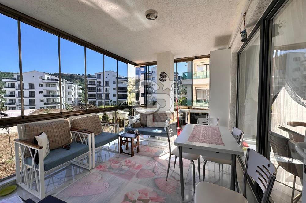 MUDANYA;HALİTPAŞA MAVİ YEŞİL SİT. DE SATILIK BAKIMLI 3,5+1 DAİRE