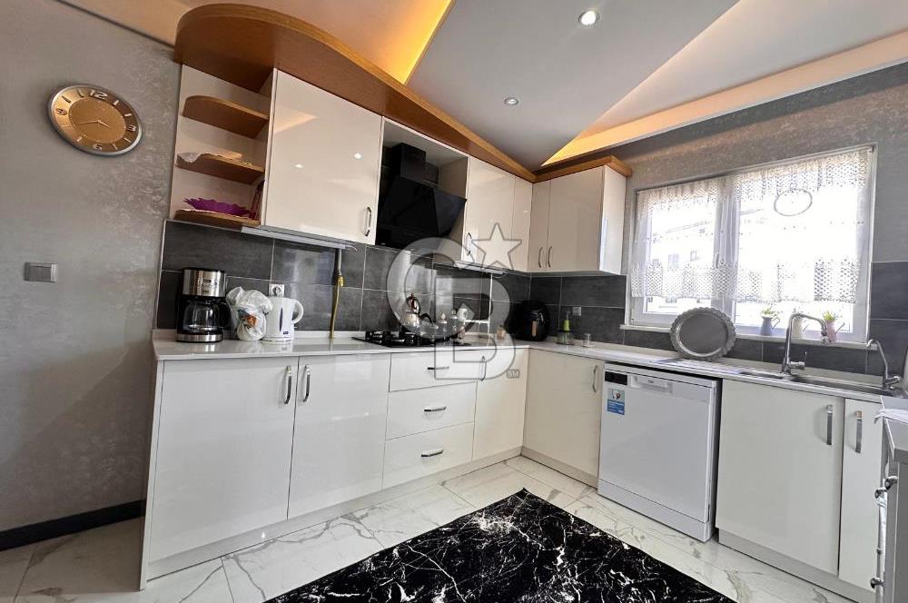 MUDANYA;HALİTPAŞA MAVİ YEŞİL SİT. DE SATILIK BAKIMLI 3,5+1 DAİRE
