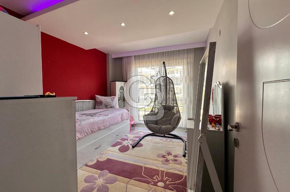 MUDANYA;HALİTPAŞA MAVİ YEŞİL SİT. DE SATILIK BAKIMLI 3,5+1 DAİRE