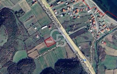 FIRSAT LAPSEKİ GÜRECİALTINDA BURSA YOLUNA 50M DENİZE 300M ARAZİ