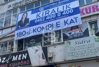 TRABZON UZUN SOKAK'TA KİRALIK KOMPLE OFİS KATI