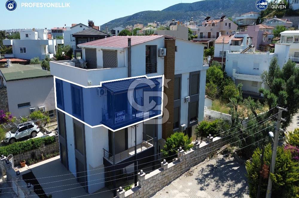 Karaburun Mordoğan'da Denize Yürüme Mesafesinde Fırsat Daire