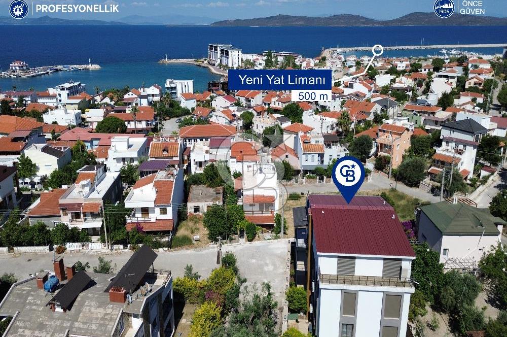 Karaburun Mordoğan'da Denize Yürüme Mesafesinde Fırsat Daire