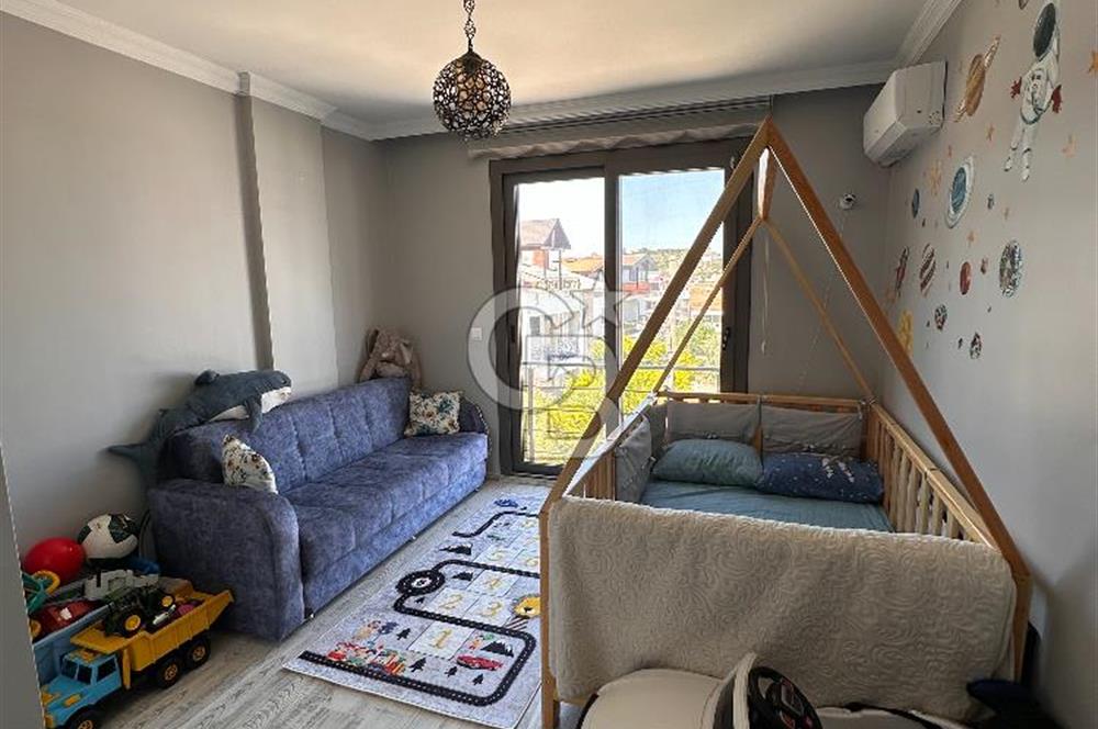 Karaburun Mordoğan'da Denize Yürüme Mesafesinde Fırsat Daire