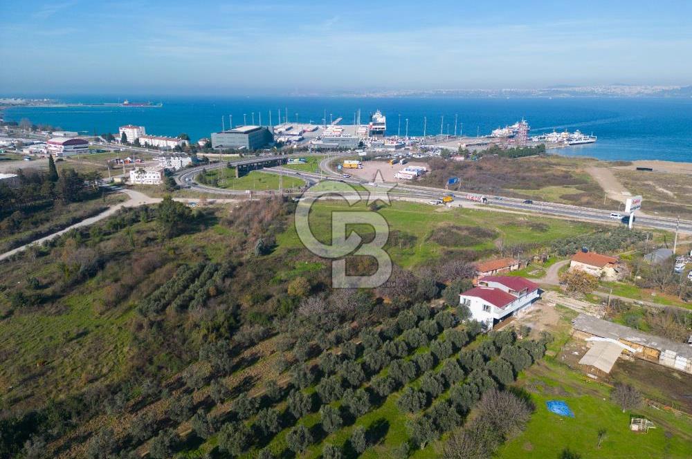 Yalova Çiftlikköy Denizçalıda Satılık Sanayi Ticari İmarlı Arsa!