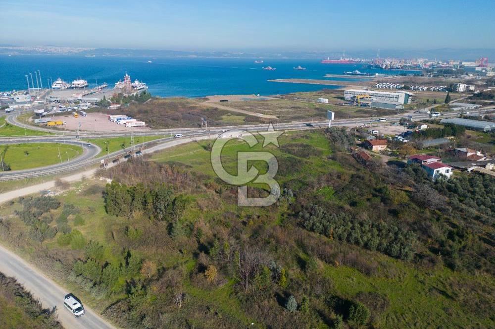 Yalova Çiftlikköy Denizçalıda Satılık Sanayi Ticari İmarlı Arsa!