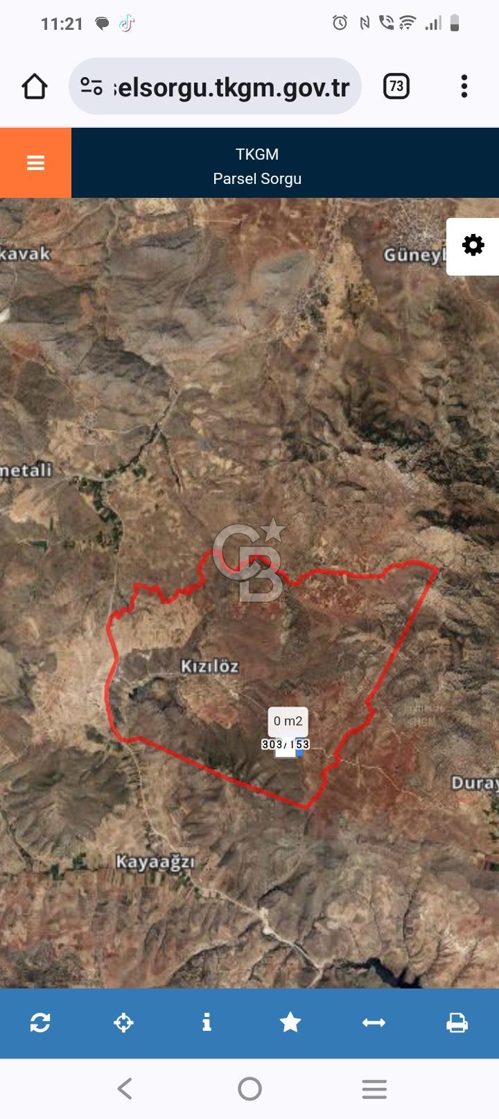 Konya güneysınır kızılöz mh satılık tarla