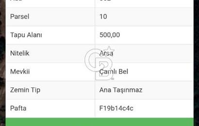 TEKİRDAĞ SARAY BÜYÜKYONCALI SATILIK ARSA