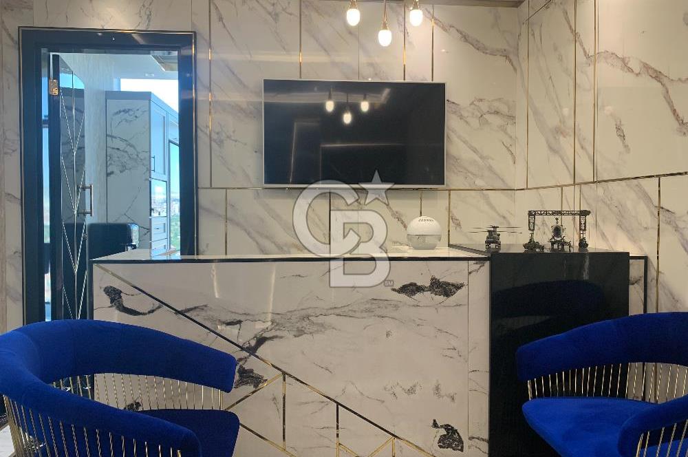 ÇUKURANBAR 1071 USTA PLAZADA ŞEHİR MANZARALI SATILIK LÜKS OFİS