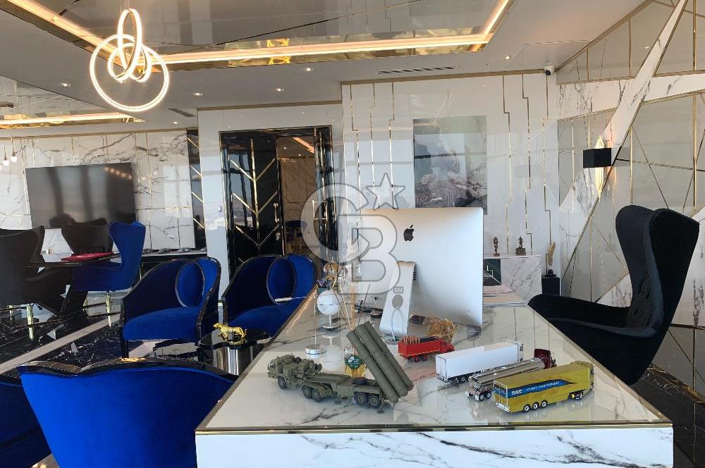 ÇUKURANBAR 1071 USTA PLAZADA ŞEHİR MANZARALI SATILIK LÜKS OFİS