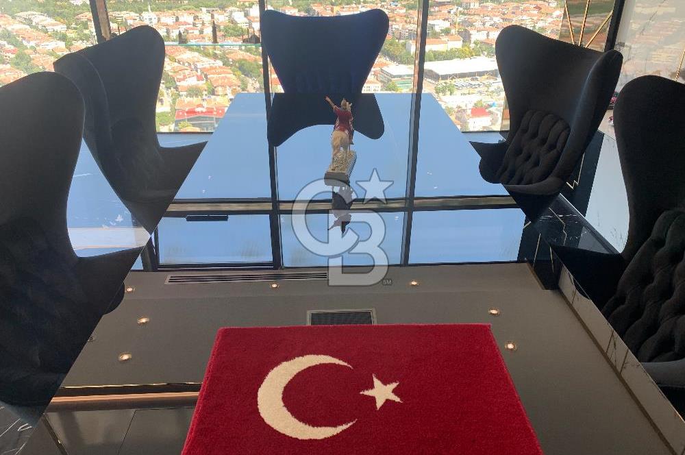ÇUKURANBAR 1071 USTA PLAZADA ŞEHİR MANZARALI SATILIK LÜKS OFİS