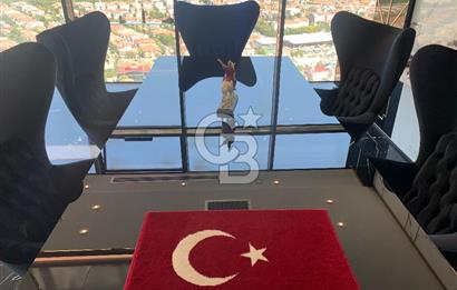 ÇUKURANBAR 1071 USTA PLAZADA ŞEHİR MANZARALI SATILIK LÜKS OFİS