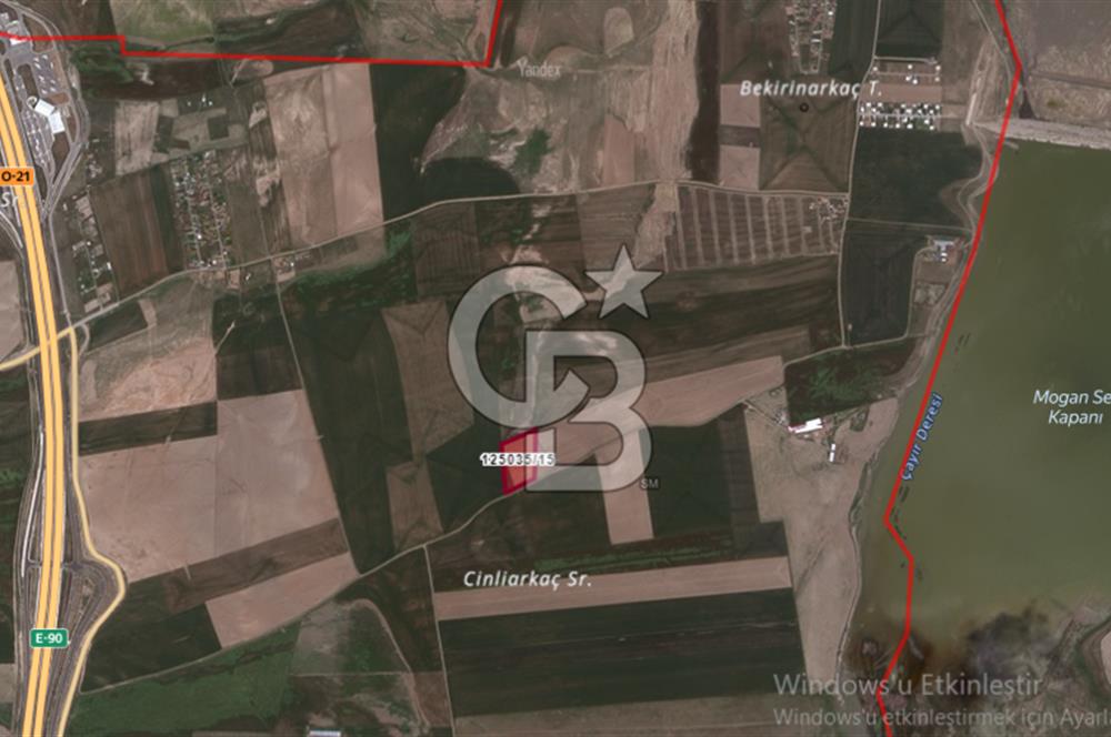 Gölbaşı Gökçehöyük Tek Tapu 10.000m2 Kök Tapu Satılık Tarla 