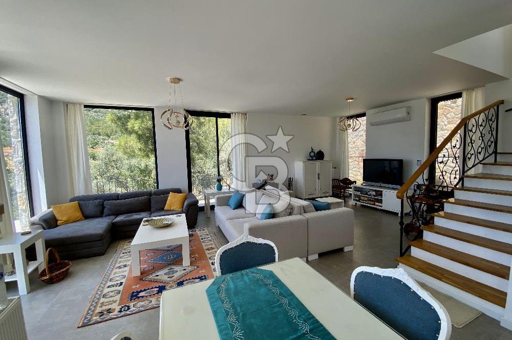 Datça Emecik Mahallesi'nde 861m²Arsa İçinde 390m² Lüks 4+1 Villa
