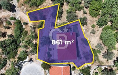 Datça Emecik Mahallesi'nde 861m²Arsa İçinde 390m² Lüks 4+1 Villa