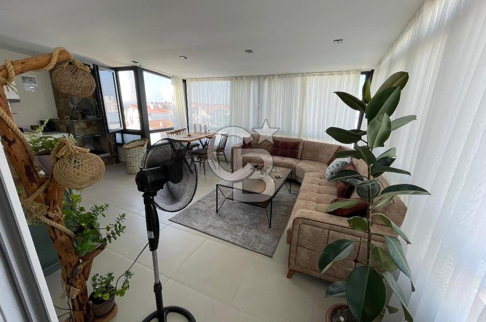 ÇANAKKALE LAPSEKİ'DE DENİZ MANZARALI SATILIK 3+1 DUBLEKS DAİRE