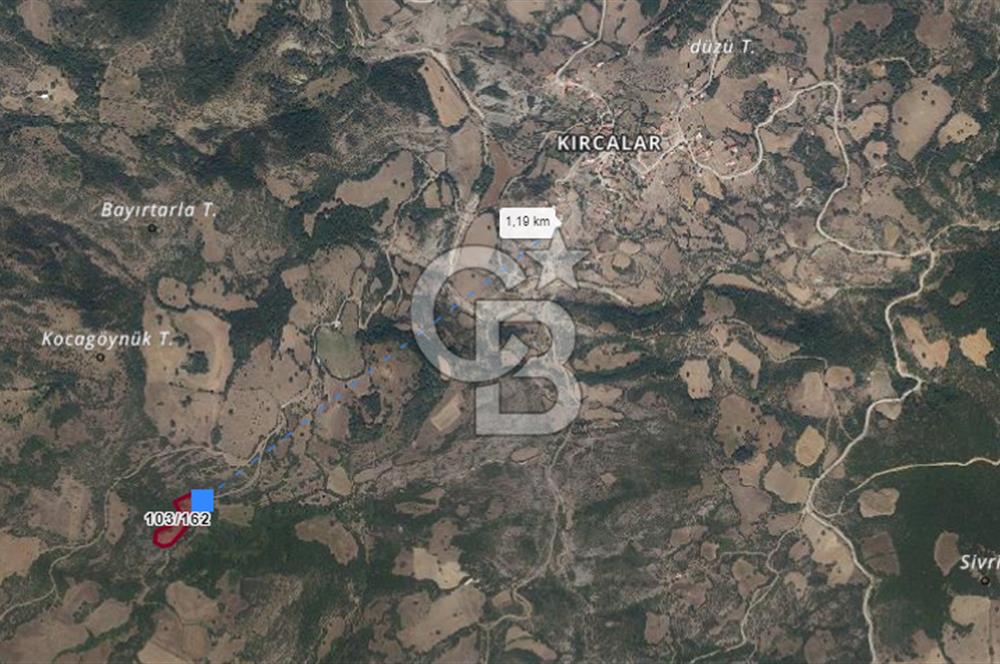 LAPSEKİ KIRCALARDA KÖYÜN KARŞISINDA 6.251 M² SATILIK TARLA