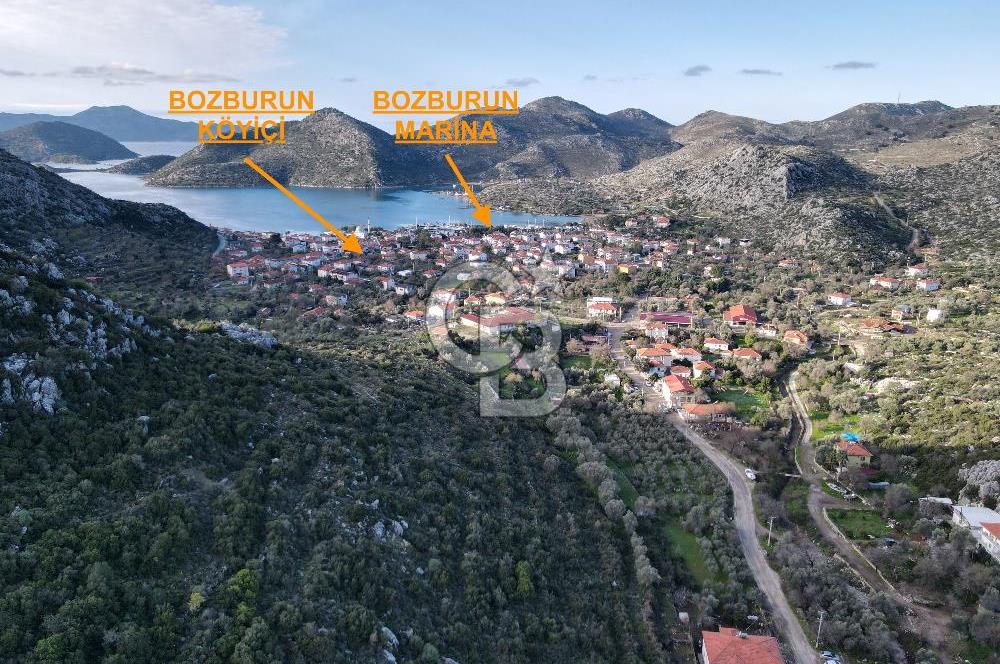 Muğla Marmaris Bozburun Satılık Arsa Villa İmarlı