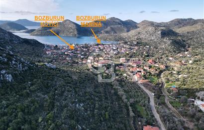 Muğla Marmaris Bozburun Satılık Arsa Villa İmarlı