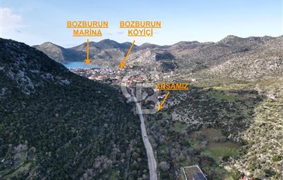 Muğla Marmaris Bozburun Satılık Arsa Villa İmarlı