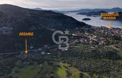 Muğla Marmaris Bozburun Satılık Arsa Villa İmarlı