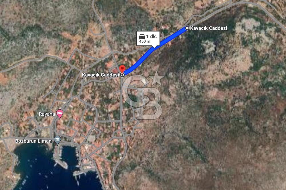 Muğla Marmaris Bozburun Satılık Arsa Villa İmarlı
