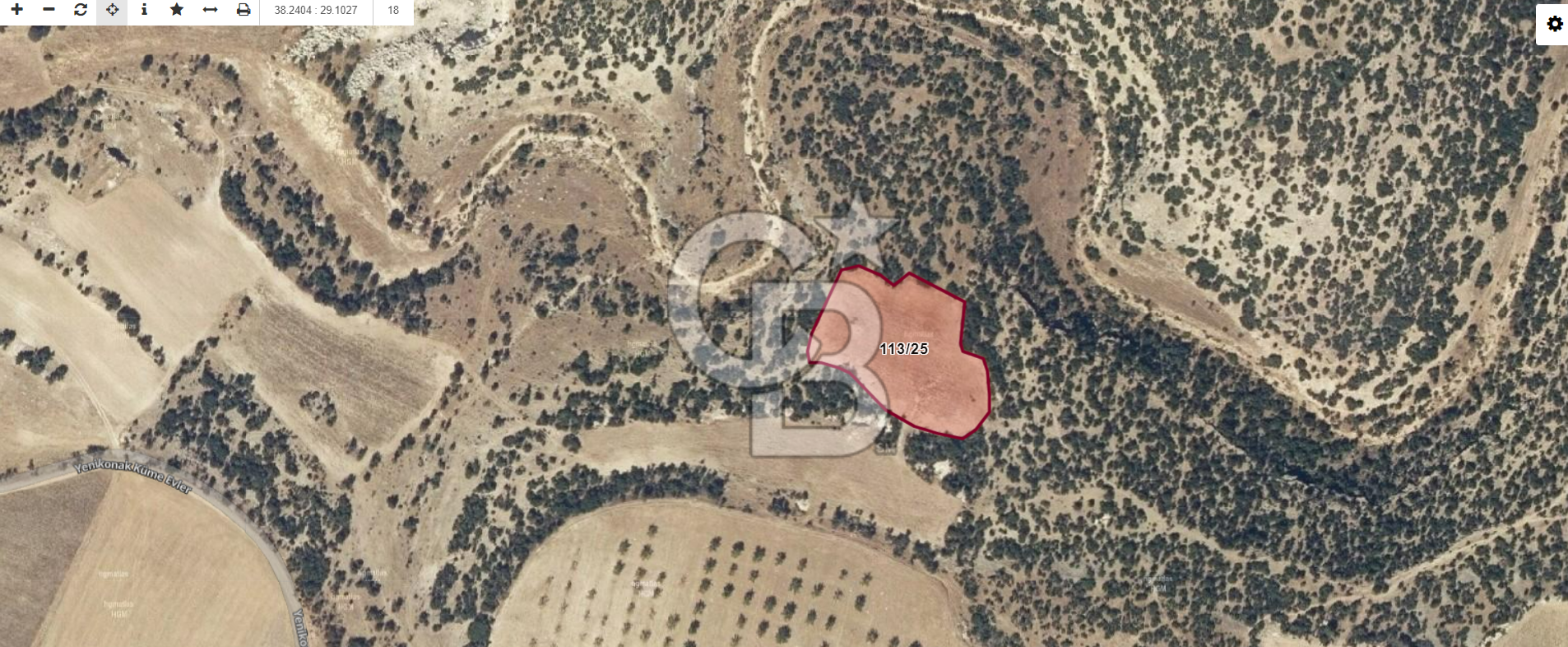 Güney Aşağıçeşme Mahallesi'nde Yatırım İçin Uygun Satılık Arazi