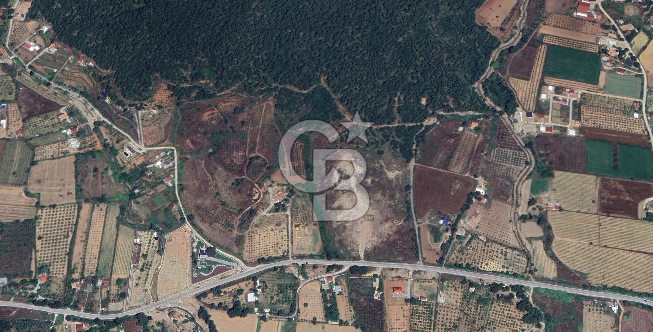 MUSELAND- MENDERES YENİKÖY'DE 5.000m2 SATILIK MÜSTAKİL PARSEL