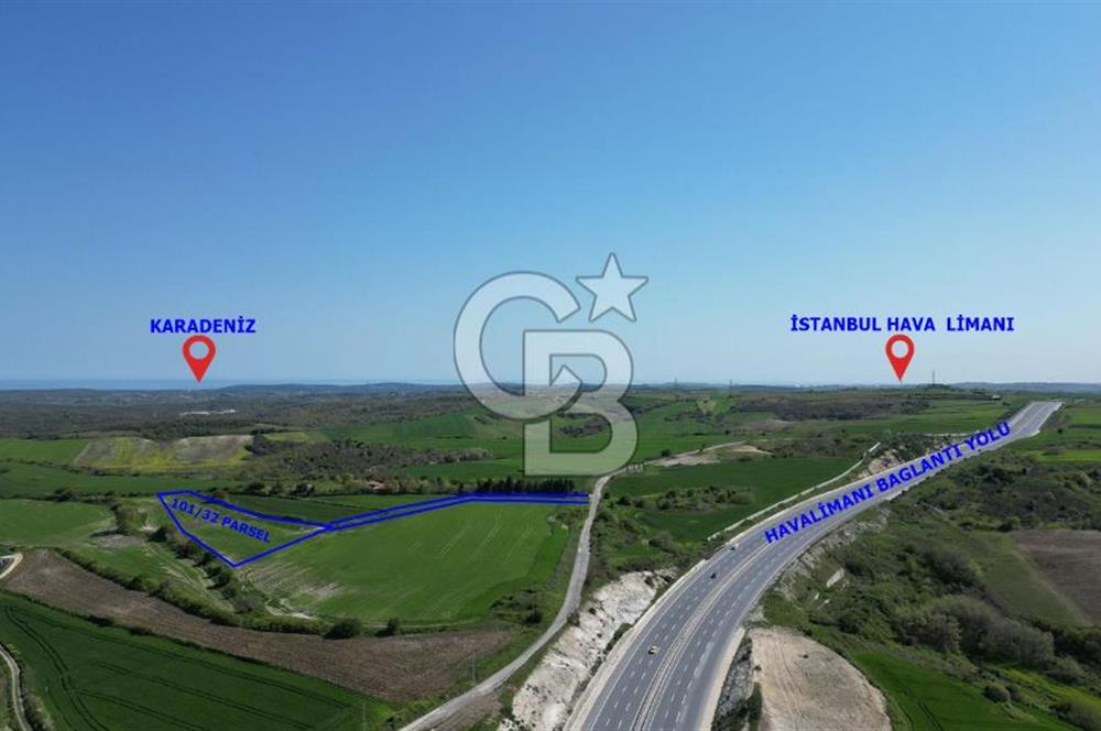 ÇATALCA KIZILCAALİ MAHALLESİ SATILIK 7307m² ARAZİ