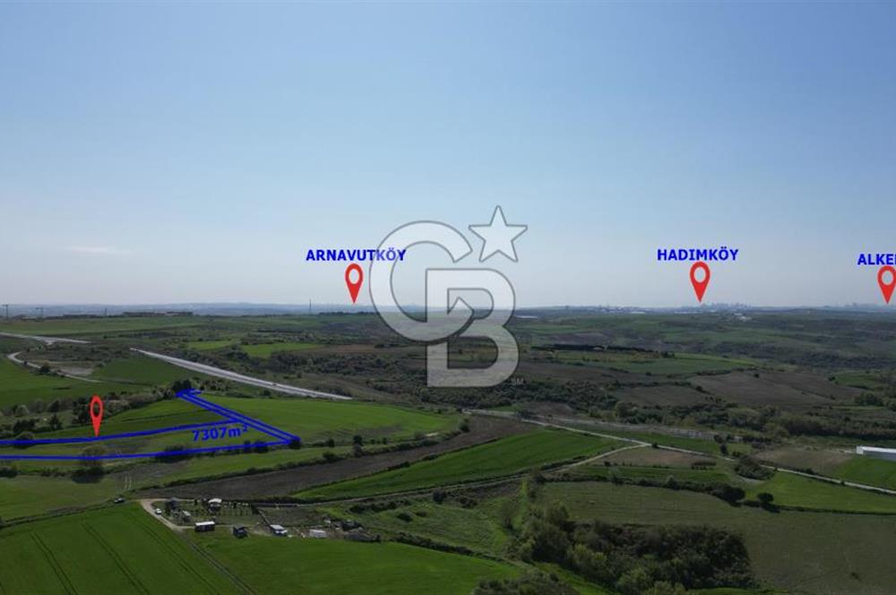 ÇATALCA KIZILCAALİ MAHALLESİ SATILIK 7307m² ARAZİ