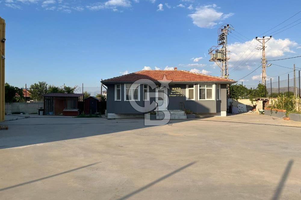 Denizli Çivril' de 3267 M² Arsa İçerisinde 1100 M² Kapalı Depo