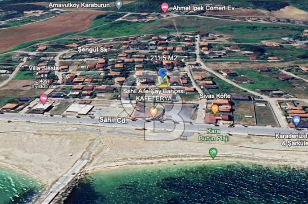 ARNAVUTKÖY KARABURUN’da İMARLI SATILIK ARSA