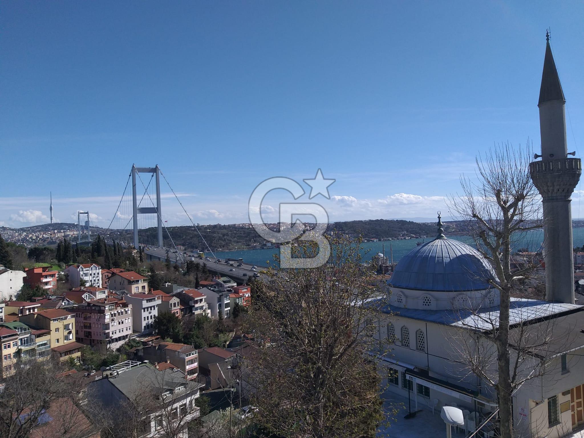 Ortaköy'de Boğaz Manzaralı Satılık Arsa