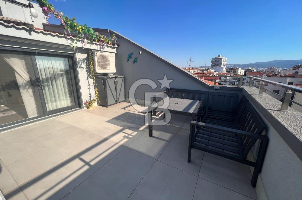 BOSTANLI'DA SATILIK DUBLEKS 5+1 TERASLI OTOPARKLI DAİRE